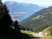 20160807 101142  from Col de Chaude down to Villeneuve
