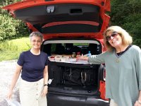 IMG 0169  Parking lot picnic