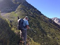 IMG 0211  The trail changed drastically to a scramble