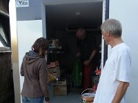 IMG 0240  At Las Pierre à Sel, the wedding party begins to materialize, here with a refrigerated truck