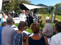 IMG 0293  Accompanying Senta to her spot near the front