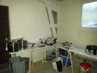 IMG 0346  staging area for huge Cameroonian meal