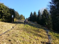20161227 125149  Starting up the ski trail