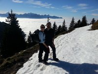 20161203 133915  Cut to the chase- up at the top of PIste du Diable