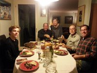 20161204 182340  Serving up a turkey day dinner