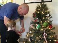 image3  Val helping Dad with the tree
