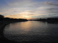 DSCN9267  Sunset over the Rhône