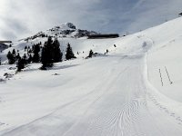 20160206 125002  A short ski down, then a short skin back up