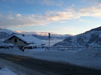 20160213 074438  13 Feb - early morning waiting for the bus up to the gondola
