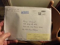 20160216 190403  My first piece of returned mail - a Swiss ballot sent to Nikki