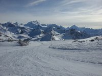 20160217 140633  Weisshorn from the top of Bella Tola itself