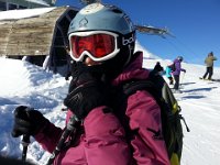 20160123 114931  Brigitte is bundled up