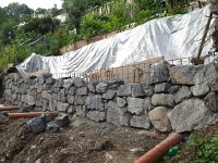 20160724 194359  24 July - a new retaining wall takes shape