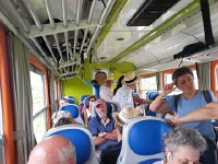 20160701 133506  and switched to the local train where we luckily, unlike some other passengers, got seats.