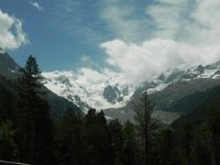 DSCN6955  Piz Bernina and the Morteratch Glacier