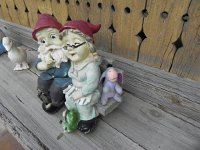 DSCN6988  Eeyore hanging out with another old couple!