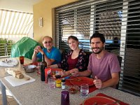 20160716 191315  Back home: dinner on the balcony of course