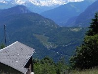 DSCN7116  Glad that they cut the grass on this very steep trail!