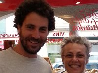 20160723 152835  The surprise of the week, month, year? Meeting Noé at his work the one day he worked this month