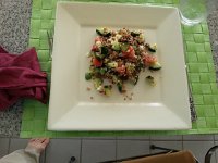 20160723 182748  Quinoa salad at home