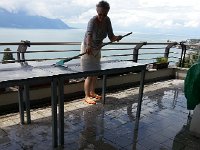 20160618 131055  squeegee-ing horizontal surfaces