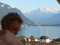 20160622 200405  Uncorking under the Dents du Midi