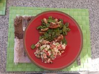 20160622 200426  Summer vegetable dinner