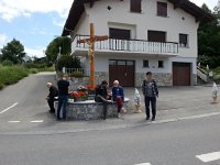 20160626 121221  Lunch time in Lens on Future Earth field trip