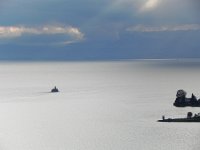 DSCN6370  boat, lake, Jura and Rive