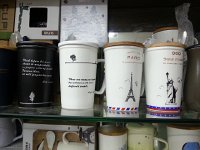 20160614 173046  Then Nikki took me to the campus stores, filled with nonsensical stuff printed on sensible items.