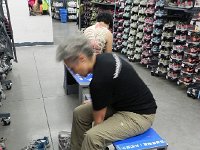 DSCN6778  Christine&#39;s section was running/trail shoes.