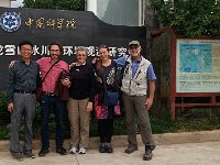 20160610 095830  Our first outing: to visit Prof. He at his research station