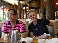 DSCN6554  Su Wei and Christine enjoying themselves