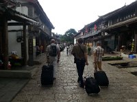 20160609 174920  Trundling our goods toward the B&#38;B