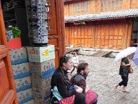 DSCN6600  Waiting for our taxi to Shaxi