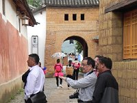 DSCN6654  Su Wei and our driver confer