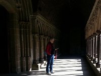 20160325 162350  Christine getting to the next item on the audio guide