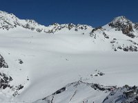 20160312 123328  AFter several hours of skiing through les Trois Vallées, we are at the Col de Thorens