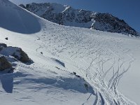 20160312 142232  The tracks turned right of the glaciers