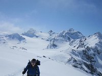 IMG 4611  It&#39;s high! Plodding to the Col de Gébroulaz.