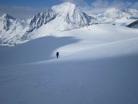 IMG 4665  14 March - we opt to continue to Refuge de l&#39;Arpont. First step, climb to Col de Labby