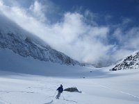 IMG 4673  Down the Glacier de la Mahure, past some people headed the other way