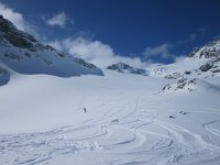 IMG 4681  Continuing down and then more skining