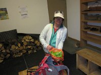 IMG 4684  The head of lettuce emerges pretty much unscathed!