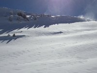 20160309 121154  The other side of the combe: some wind and patterns in the snowpack