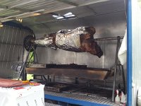 20160514 114105  where they are roasting a whole cow
