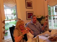 DSCN6363  Debbie and Paul at the dinner table