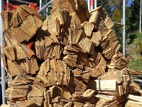 20160505 170555  all the way up to Haut de Caux where someone is reshingling the roof