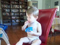 20160529 091258  Her mom only feeds her good stuff!