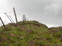 DSCN7794  The fence demarcates the Royal Natal NP
